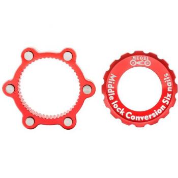 MUQZI Centerlock to 6-Hole Brake Rotor Adapter