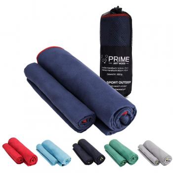 PRIME ART WOOD 40x80 Bambus-Mikrofasertuch für Zuhause & Backpack
