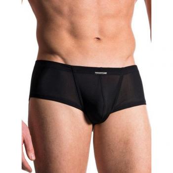 Schwarze MANSTORE Retro-Hose, Modell M101