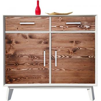 Buffet bas 2 portes 2 tiroirs