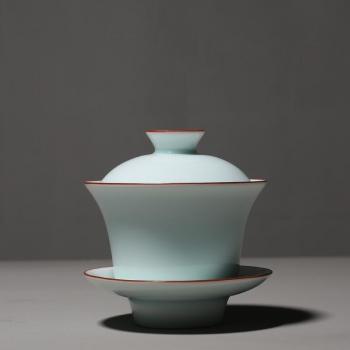 Tasse à Thé Céladon 150 ml – Soucoupe et couvercle