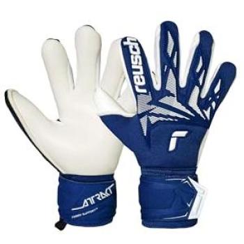 Reusch Junior Torwarthandschuhe Attrakt Freegel Gold X Finger Support – Kindgröße 5 (
