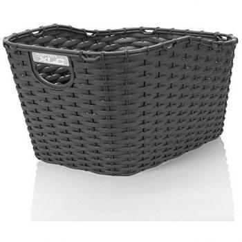 XLC Polyrattan basket Carry More for luggage carrier black