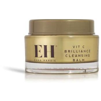 Emma Hardie Unisex Vit C Brilliance Cleansing Balm w/ Dual‑Action Cloth, 50 g (White)