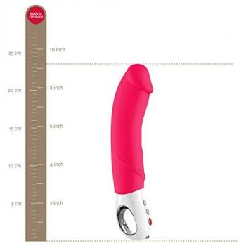 Fun Factory Big BOSS – Black LINE – Big Realistic Vibrator Rechargeable Black Silicone