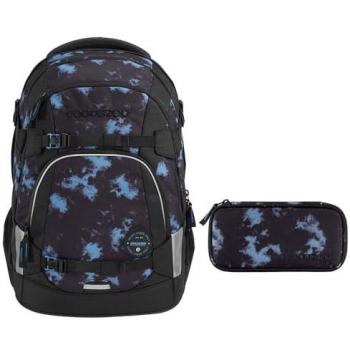 Coocazoo Schulrucksack-Set MATE Midnight Dust 2-teilig
