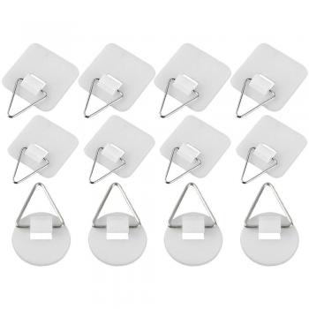 Ganchos de Pared con Placas Adhesivas 60 Fig