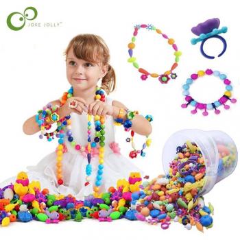 Set de Cuentas y Pulseras DIY para Niños – Manualidades
