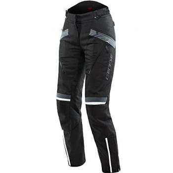 Dainese Tempest 3 D-Dry Pantalon textile de moto pour dames Noir Gris taille 40