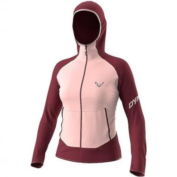 Dynafit TransAlper Polartec Light Hoodie – Burgundy S for Her
