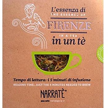 L'essenza di Firenze in un tè. Tempo di lettura: i 5 minuti di infusione. Ediz. bilingue. Con tea bag