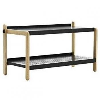 Normann Copenhagen Schuhschrank – Farbenvielfalt, 42 cm hoch, perforierte Stahlböden