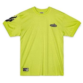 Camisa de Manga Corta Grimey Verde con Detalle Lúcido