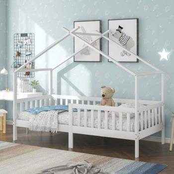 Lit Simple Cabane 90x200 cm pour Enfant