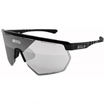 Scicon Aerowing Occhiali Da Sole Fotocromatici Nero Lucido Lente Argento