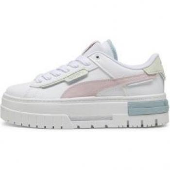Puma Mayze Crashed Junior Sneaker weiß/rosa