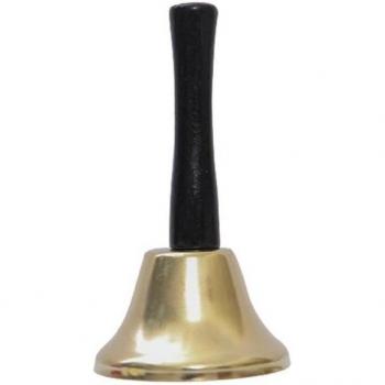 Christmas Festival Bell with Wooden Handle