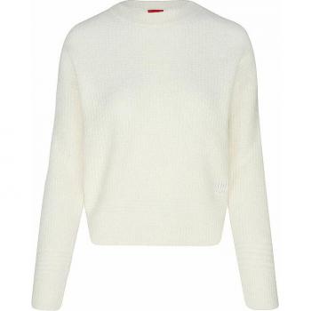 HUGO Pullover SCEVANU Weiss XL Damen