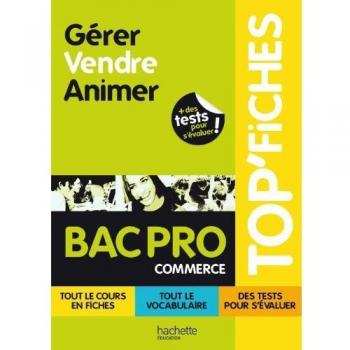 Gérer Vendre Animer Bac Pro Commerce