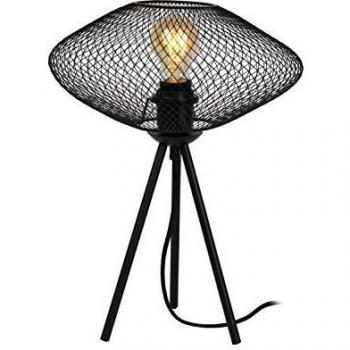 Mesh Classic Table Lamp, 30cm, E27, Black, Netlighting/Lucide