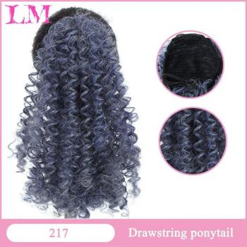 “Extensión Afro Rizado con Cordón”