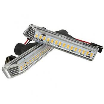 Luci Laterali a LED Lente Trasparente Arancione per BMW E36 M3 X5 E53 OEM 344-1405