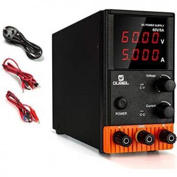 OUBEL Alimentatore da Laboratorio con 4 LED Display