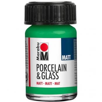 Marabu Porcelain & Glass Farbe, matt, 15 ml, Apfel