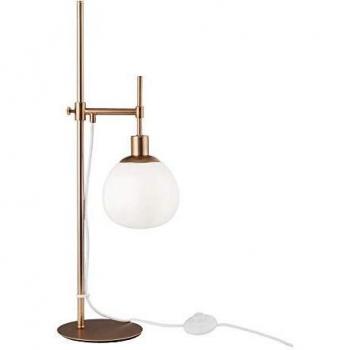 Brass Table Lamp Erich Globe with 1 Light and E14 bulb by Maytoni Lighting
