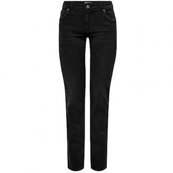 Jeans Nero Denim High Waist