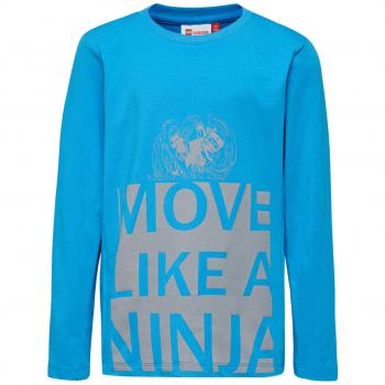 T-Shirt Ninjago Lego Wear, Manches Longues, Bleu