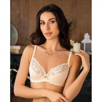 ISSA Plus Elegant Padded Bra 75C White