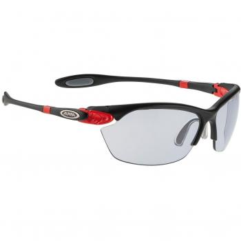 Alpina Twist Three 2.0 Varioflex Sportbrille (135 black matt/red, Scheibe: Varioflex black)