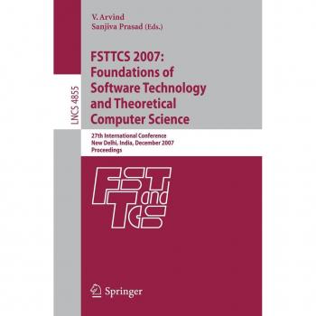 Vitalsource Technologies, Inc. Fsttcs 2007: Foundations Of Software Technology And Theoretical Compute