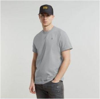 G-STAR T-Shirt Nifous in sharkskin Grau, Regular Fit