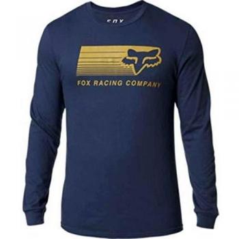 Colore Indaco Ls Tee Fox Drifter
