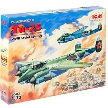 Tupolev Tu‑2 1:72 – Bombardier Soviétique, 2ᵉ Génération – ICM72031