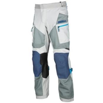 Klim Baja S4 2025 Enduro Pantaloni Moto Mesh grigio/blu 32