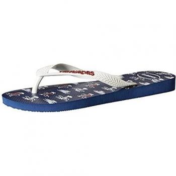 Chanclas Marinas Adulto Top Azul y Blanco