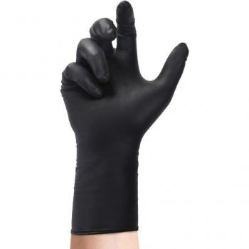 Gants en Nitrile Noir Cat. III 30 cm M (50 Pz)