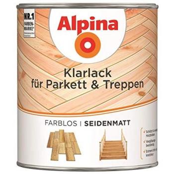 Alpina Treppenlack transparent seidenmatt