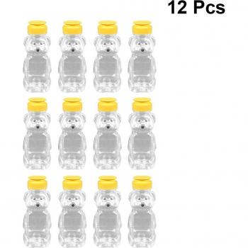 Cute Bear-Shaped Plastic Squeeze Bottles