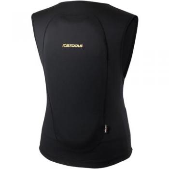 Protección Negra Icetools Fly Vest para la Espalda