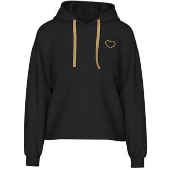 Sweat à capuche Pieces Femme