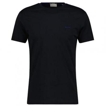 T-Shirt GANT T-Shirt CONTRAST LOGO T-SHIRT 1er Pack Gr. M, schwarz, Herren