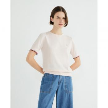 Jersey de punto rosa para mujer de Tommy Hilfiger