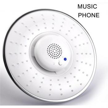 Alcachofa de Ducha con Altavoz Bluetooth y Alta Presión 2.5GPM