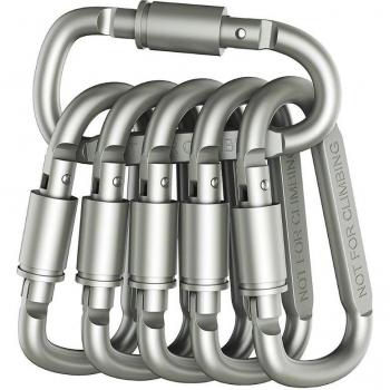 Screw Lock D-Ring Carabiner