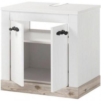 Oslo Pinie Waschbeckenunterschrank 60 x 63 cm