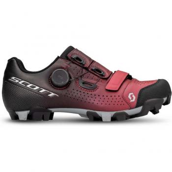 Scott Leistungsorientierte Damen Mountainbikeschuhe schwarz/rot Größe 38